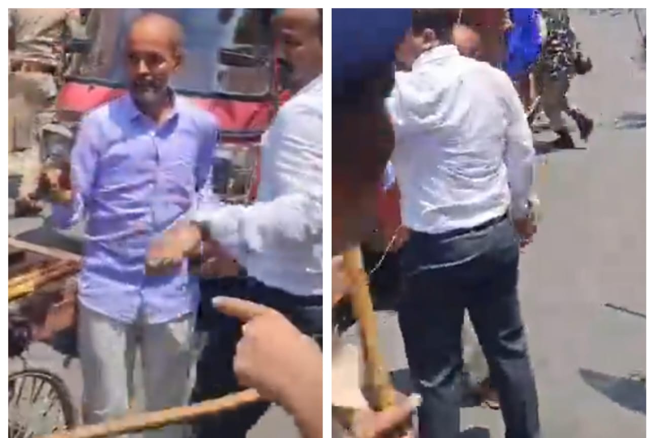 Viral video: ಭಾರತ ಬಂದ್ ವೇಳೆ ಜಿಲ್ಲಾಧಿಕಾರಿಗೆ ಬಿತ್ತು  ಲಾಠಿ ಏಟು..! ವಿಡಿಯೋ ವೈರಲ್