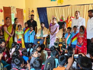 A grand opening of the school