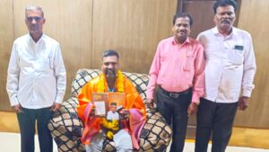 Kudos to Shivakumar who won the best district president award