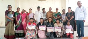Competition on the occasion of Gramdevate Jatra: Cash prize for Rangoli competition winners