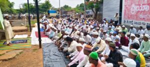 Background of Bakrid festival is prayer by Muslim devotees