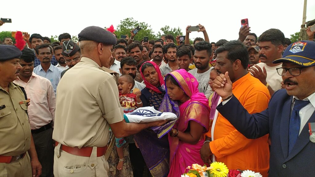 Funeral of a soldier with state honours