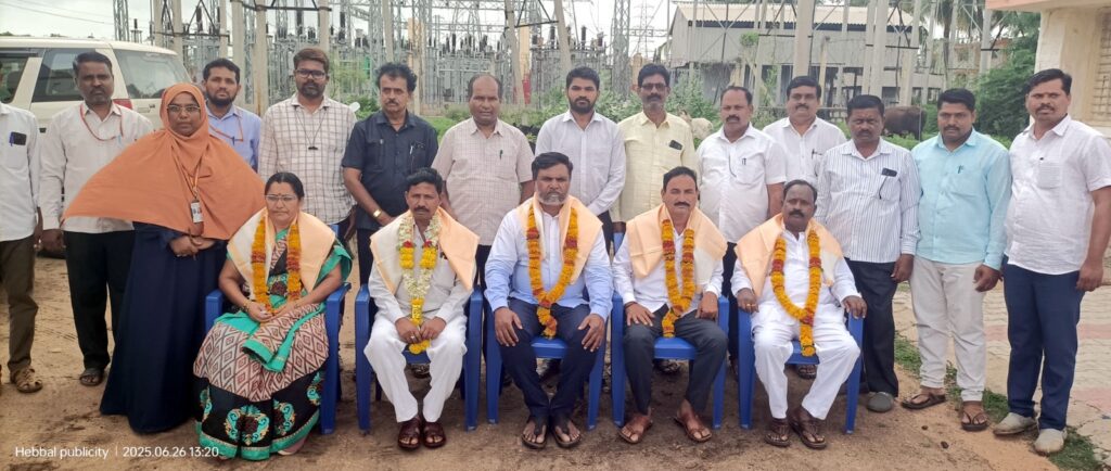 A member who unraveled a series of problems in the Hescom office premises