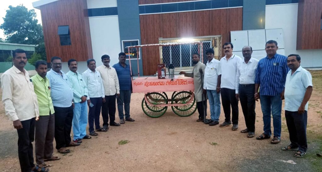 Sneha Sangam is a team that is touched by the hardships of a poor friend
