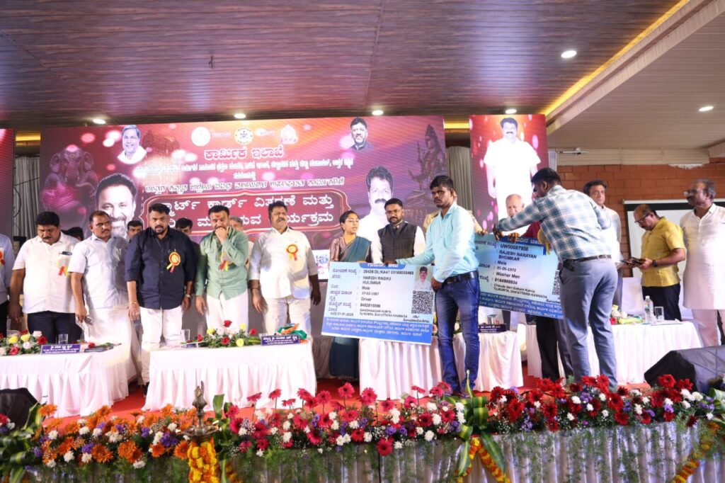 Share in Diesel Cess to Unorganized Workers Council: Minister Santosh S Lad