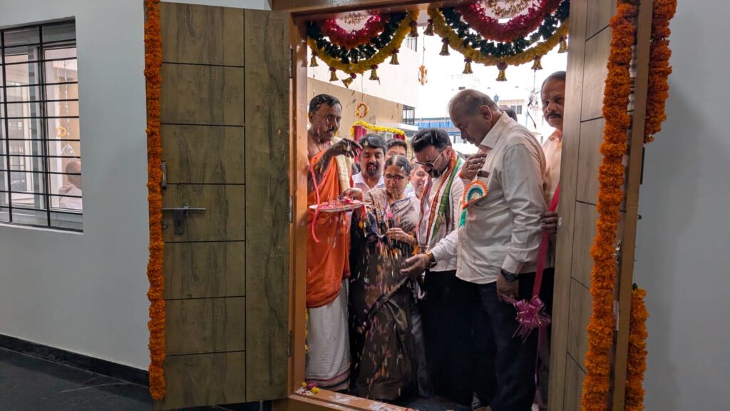 Inauguration of Shramik Temporary Housing Complexes