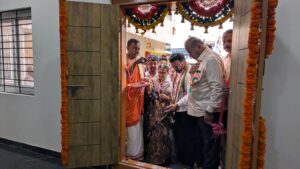 Inauguration of Shramik Temporary Housing Complexes