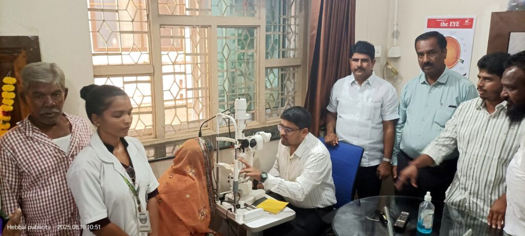 103 patients selected for surgery: Eye health screening of 250 patients