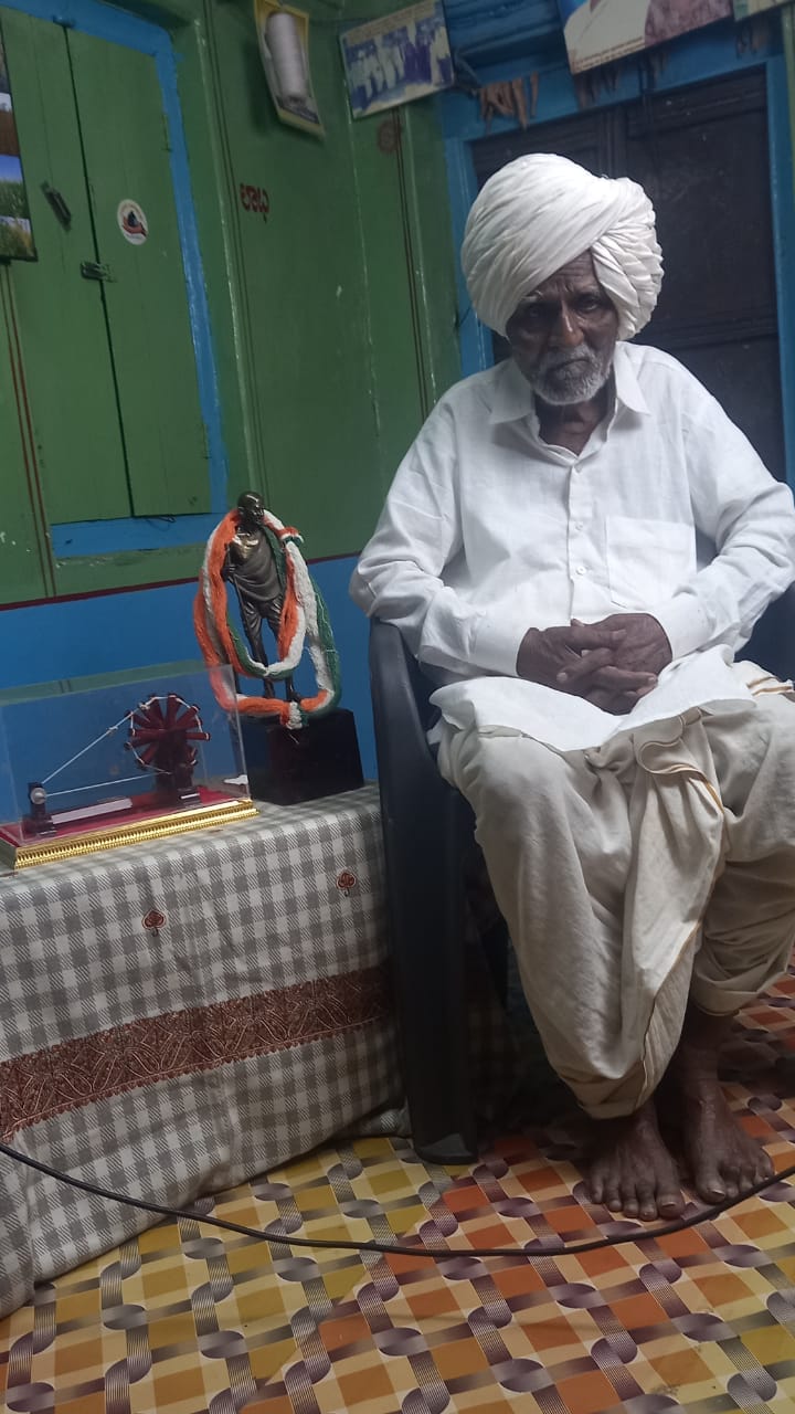 ಸರಕಾರದ ನಿರ್ಲಕ್ಷಕ್ಕೊಳಗಾದ ಸ್ವಾತಂತ್ರ್ಯ ಹೋರಾಟಗಾರ ಸಂಗಪ್ಪ ಮಂಟೆ