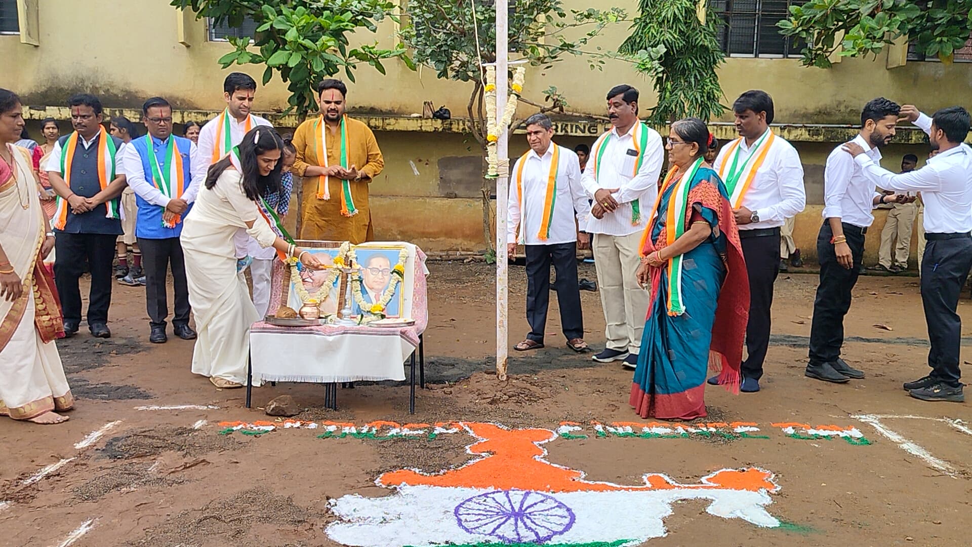 ತ್ರಿವೇಣಿ ಶಿಕ್ಷಣ ಸಂಸ್ಥೆಯಲ್ಲಿ ಸಂಭ್ರಮದ ಸ್ವಾತಂತ್ರ್ಯ ದಿನಾಚರಣೆ