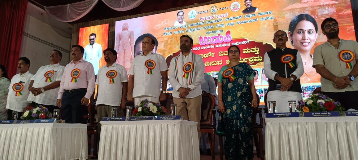 ಸಂಘಟಿತ, ಅಸಂಘಟಿತ ಕಾರ್ಮಿಕರ ಹಿತರಕ್ಷಣೆಗೆ ಸರ್ಕಾರ ಬದ್ಧ: ಸಚಿವ ಸಂತೋಷ್ ಲಾಡ್