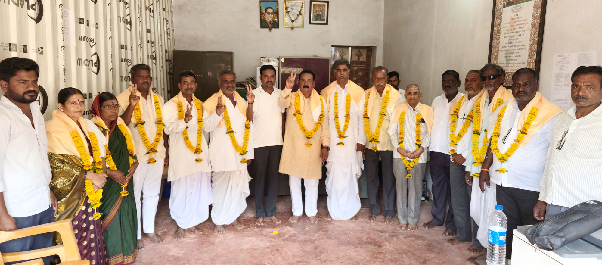 ಬಸರಕೋಡ ಪಿ.ಕೆ.ಪಿ.ಎಸ್ :                                         ಅಧ್ಯಕ್ಷರಾಗಿ ಹೇಮರೆಡ್ಡಿ ಮೇಟಿ, ಉಪಾಧ್ಯಕ್ಷರಾಗಿ ಬಾಬು ಸೂಳಿಭಾವಿ ಅವಿರೋಧ ಆಯ್ಕೆ