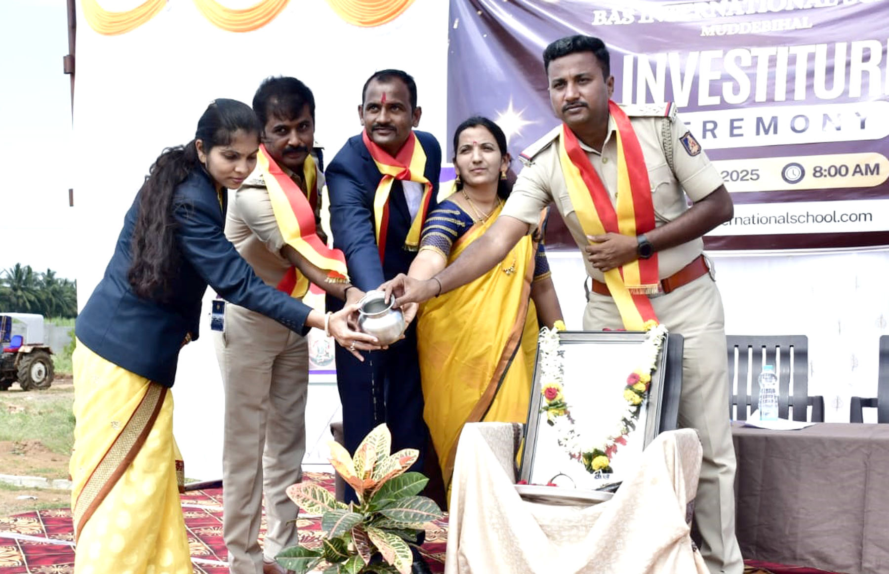 ಕನ್ನಡ ಭಾಷಾಭಿಮಾನ ಬೆಳೆಸಿ – PSI ಸಂಜಯ ತಿಪರೆಡ್ಡಿ