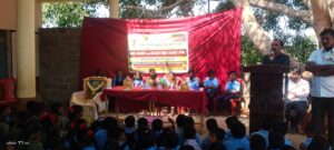 Children's day celebration in the presence of guardians and parents in government school