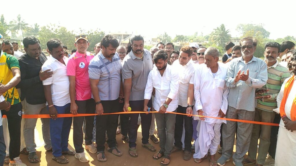 RTJ Rajugowda inaugurated the tournament