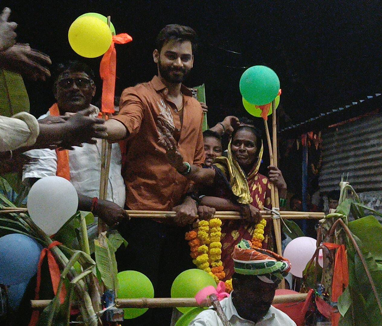 ಬಿಗ್ ಬಾಸ್ ಸ್ಪರ್ಧಿ ಮಲ್ಲಮ್ಮಗೆ ಅದ್ದೂರಿ ಸ್ವಾಗತ