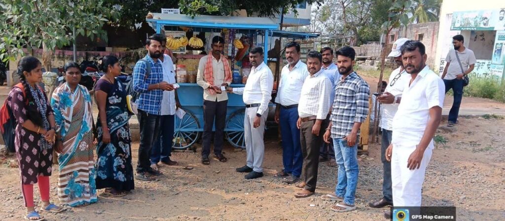Basanna leader visits special 'tax collection campaign' for debt collection in village panchayats