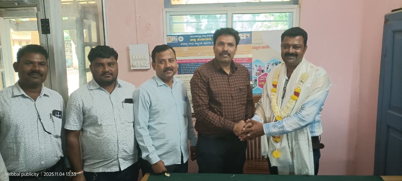 ಮುದ್ದೇಬಿಹಾಳ : ತಾಪಂ ಸಹಾಯಕ ನಿರ್ದೇಶಕರಾಗಿ ಗಣಾಚಾರಿ(ಪ್ರ) ನೇಮಕ