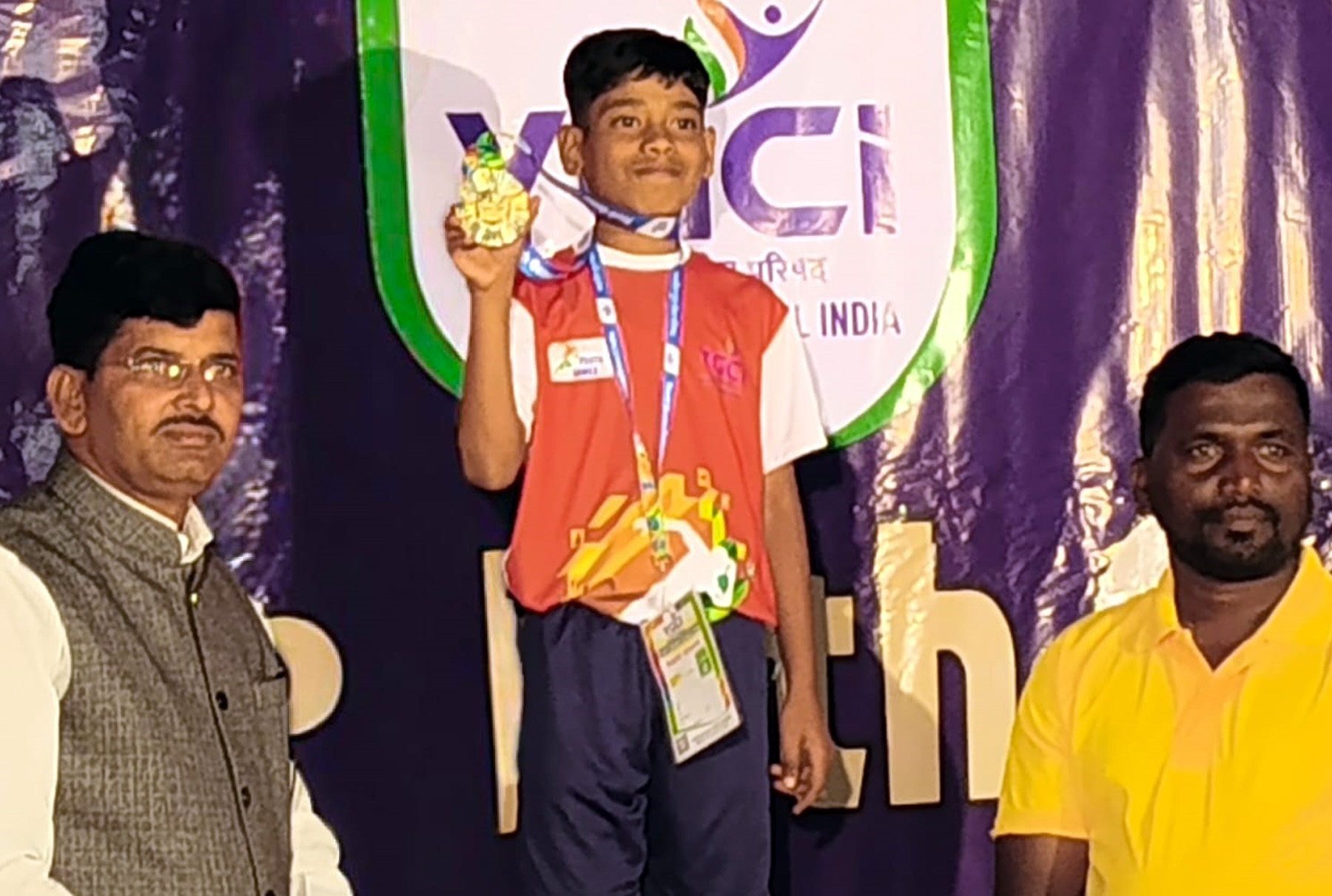 ರಾಷ್ಟ್ರಮಟ್ಟದ ಅಥ್ಲೆಟಿಕ್ಸ್ : ಮೊಹ್ಮದ್‌ಜೀಶಾನ್ ರಿಸಾಲ್ದಾರ್‌ಗೆ ಚಿನ್ನದ ಪದಕ