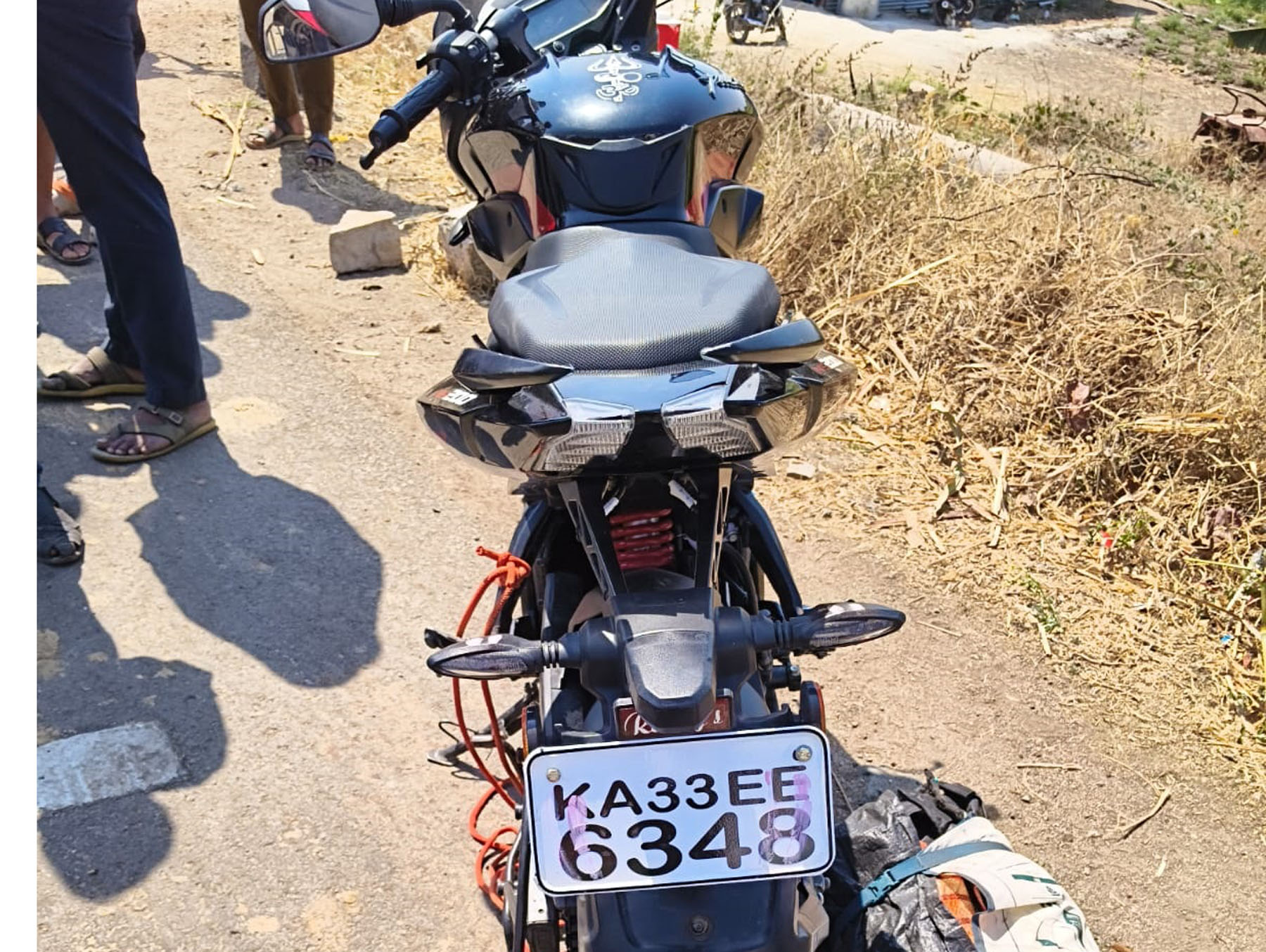 ಮುದ್ದೇಬಿಹಾಳ : ಬೈಕ್ ಡಿಕ್ಕಿ: ರಸ್ತೆ ದಾಟುತ್ತಿದ್ದ ವ್ಯಕ್ತಿ ಸಾವು