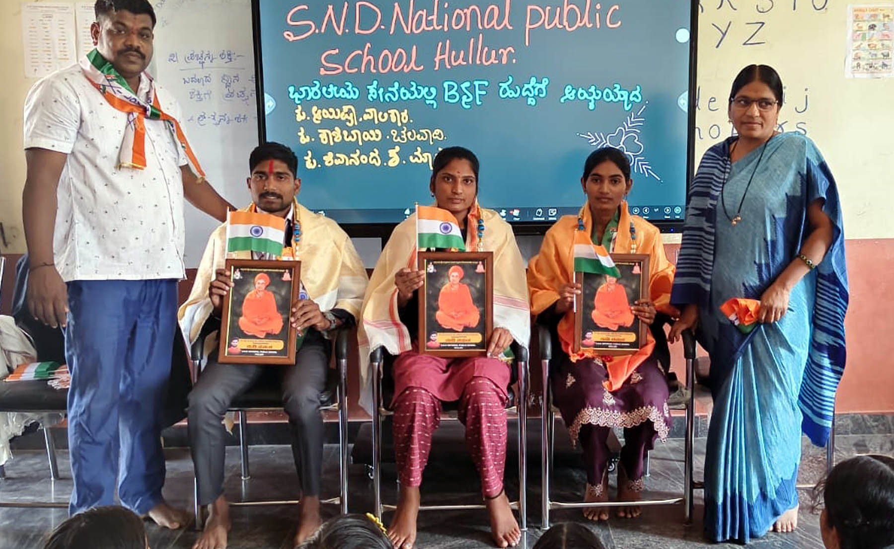 ದೇಶದ ಸೇವೆ ಆಯ್ಕೆ ಮಾಡಿಕೊಂಡವರು ಅದೃಷ್ಟವಂತರು-ಎಂ.ಎಸ್.ಕೊಪ್ಪ