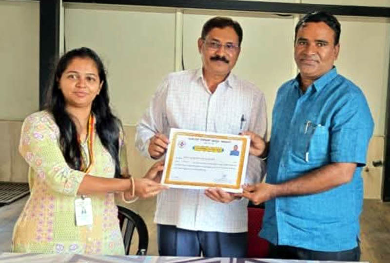 ಮುದ್ದೇಬಿಹಾಳ ಮೂಲದ ಆನಂದ ಜಿರ್ಲಿ ದಾವಣಗೆರೆ ರೆಡ್‌ಕ್ರಾಸ್‌ನ ಜಿಲ್ಲಾ ಕಾರ್ಯದರ್ಶಿಯಾಗಿ ಆಯ್ಕೆ