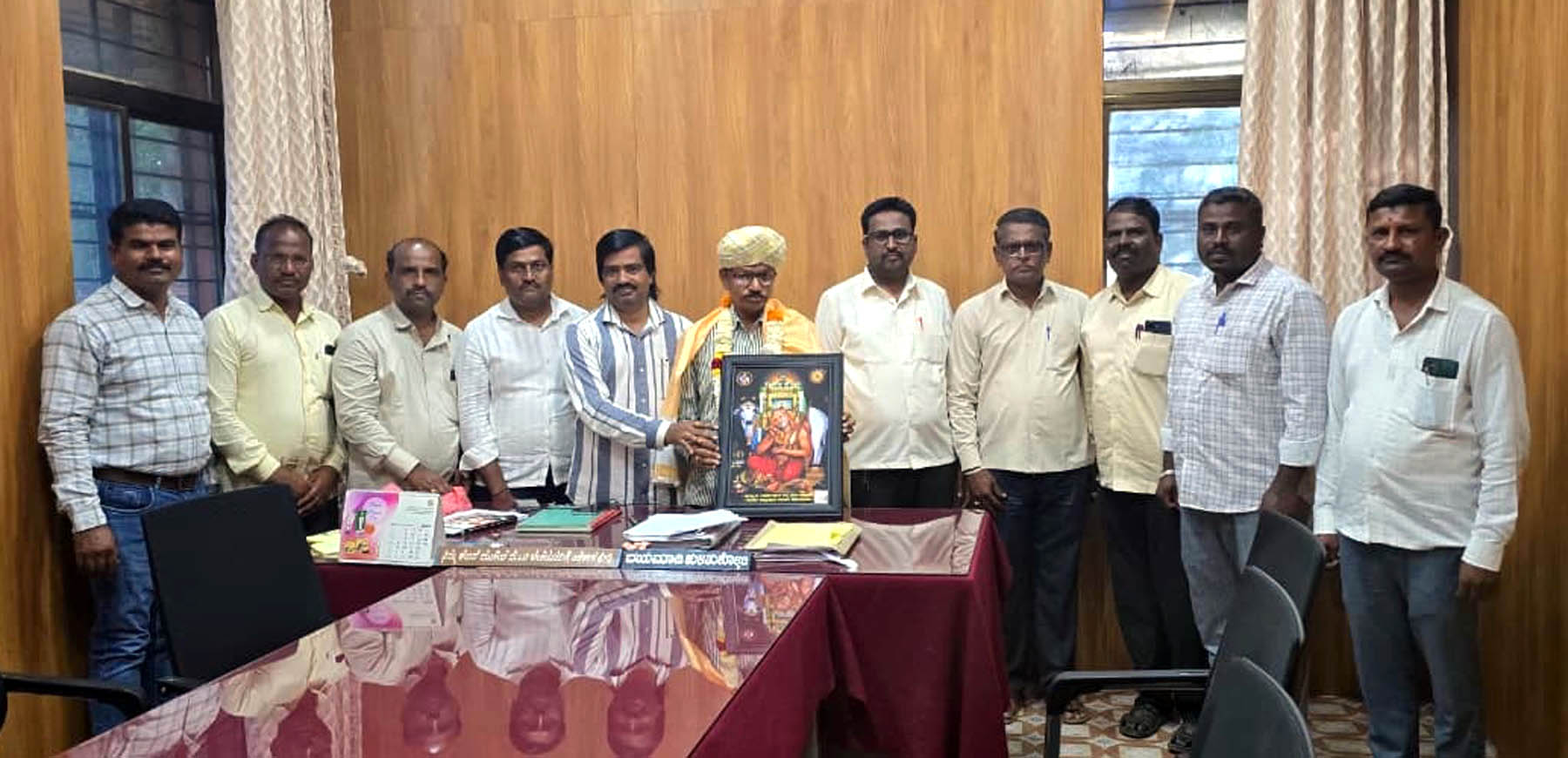 ಮುದ್ದೇಬಿಹಾಳ : ನೂತನ ಬಿಇಓ ಎಂ.ಎಸ್.ಬಡದಾನಿ ಅಧಿಕಾರ ಸ್ವೀಕಾರ