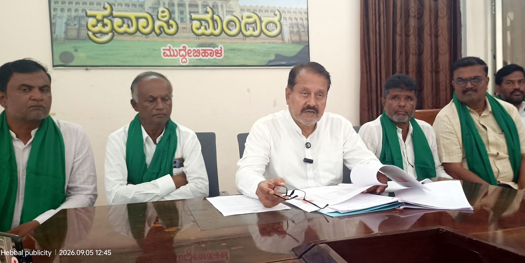 ಬರಪೀಡಿತ ಪಟ್ಟಿಯಿಂದ ಮುದ್ದೇಬಿಹಾಳ ಮತಕ್ಷೇತ್ರ ಔಟ್: ಉಸ್ತುವಾರಿ ಸಚಿವ ಎಂ.ಬಿ.ಪಾಟೀಲ ವಿರುದ್ಧ ಶಾಸಕ ನಾಡಗೌಡರ ತೀವ್ರ ವಾಗ್ದಾಳಿ