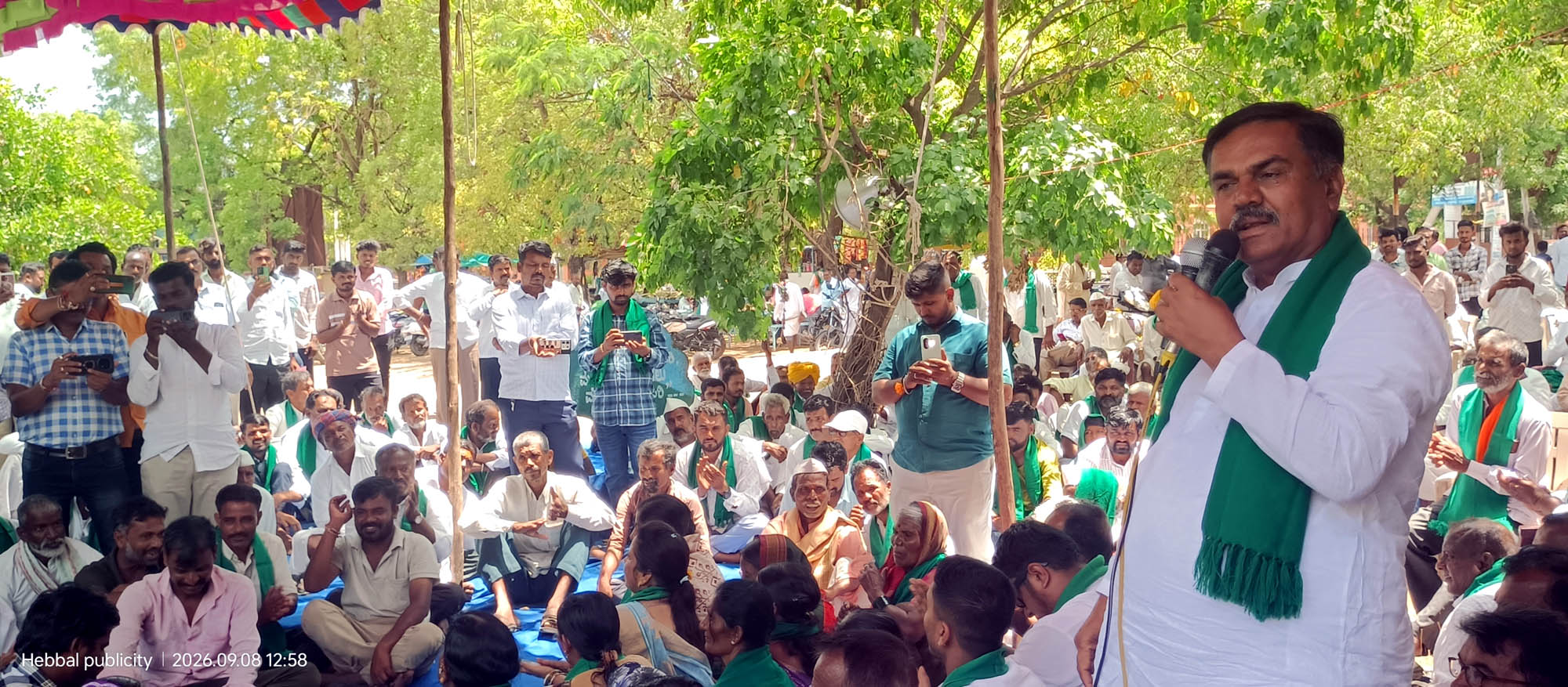 ಶಾಸಕ ನಾಡಗೌಡರು ಹಸಿ ಸುಳ್ಳುಗಳ ಸರದಾರರು-ನಡಹಳ್ಳಿ