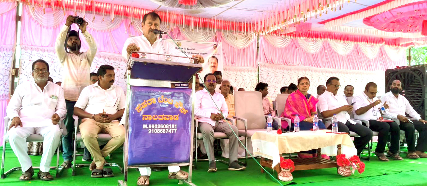 ರೈತರನ್ನು ಅಡ್ಡದಾರಿಗೆಳೆಯುವ ಕುತಂತ್ರಕ್ಕೆ ಬಲಿಯಾಗಬೇಡಿ-ಶಾಸಕ ನಾಡಗೌಡ